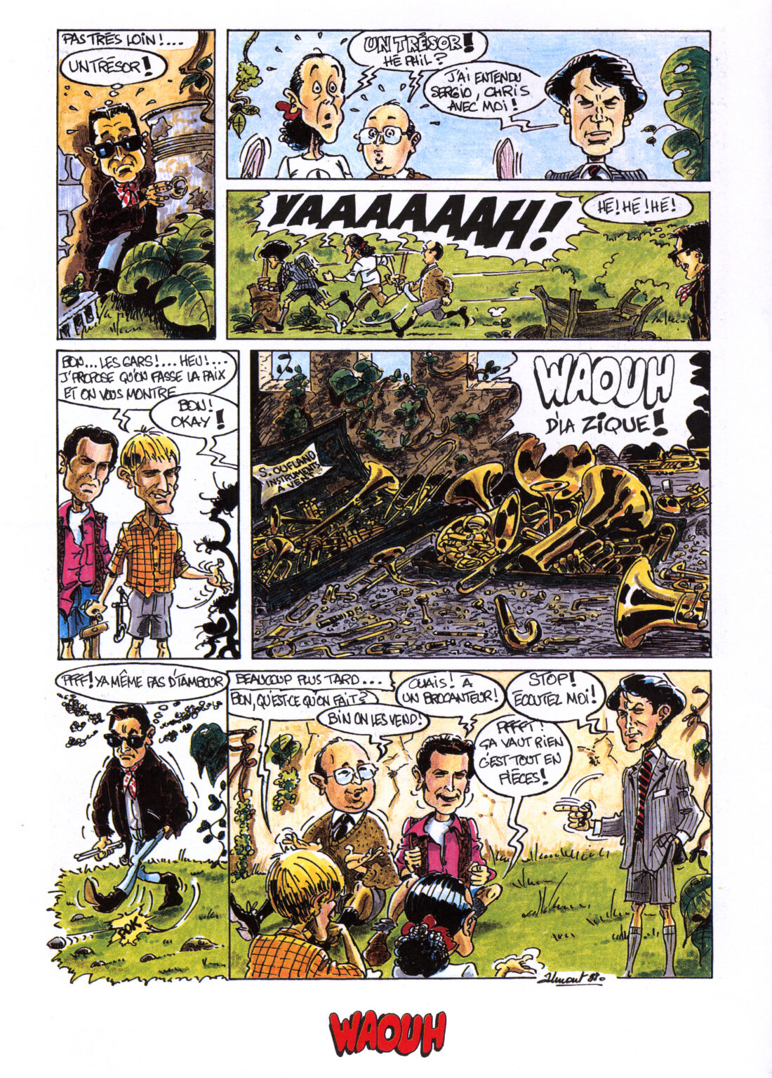 Barouf & Ramdam — bande dessinée, planche 2