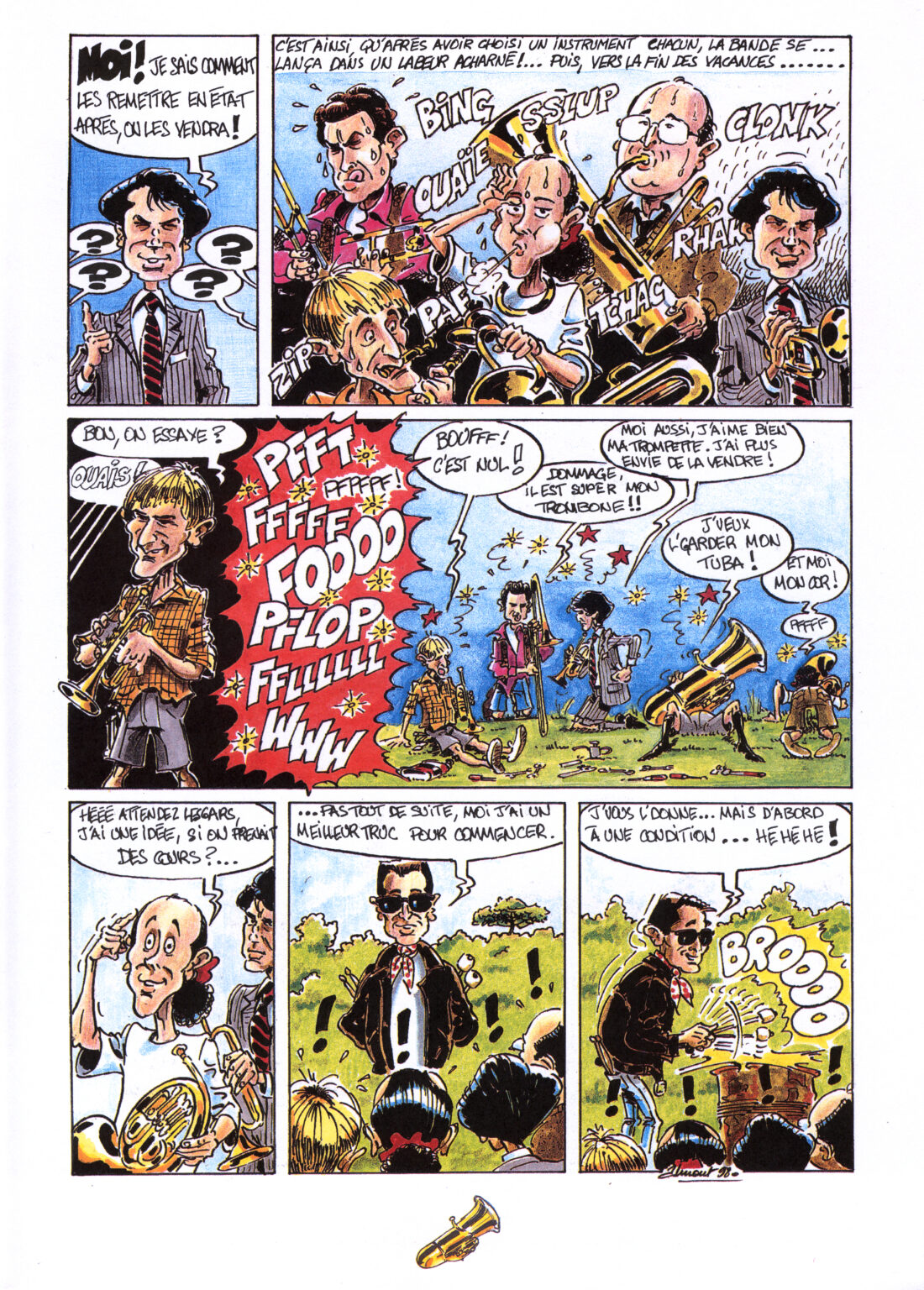Barouf & Ramdam — bande dessinée, planche 3
